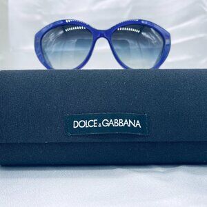 Dolce & Gabbana Purple Translucent Cat Eye Frame